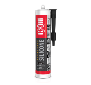 SILIKON PROFESSIONAL WYSOKOTEMPERATUROWY 310ML czarny - karton 24 szt.