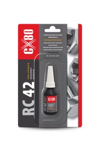 RC42 KLEJ ANAEROBOWY 10ML BLISTER NIEBIESKI Klej średniowytrzymałe zabezpieczenie do gwintów - karton 20 szt.
