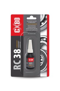 RC38 KLEJ ANAEROBOWY 10ML BLISTER ZIELONY  Klej do montażu łożysk, pierścieni - karton 20 szt.