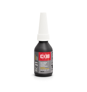 RC21 KLEJ ANAEROBOWY 10ML klej do stali nierdzewnej -mocowanie połączeń cylindrycznych i zabezpieczenie połączeń gwintowych,wysoka wytrzymałość - karton 10szt.