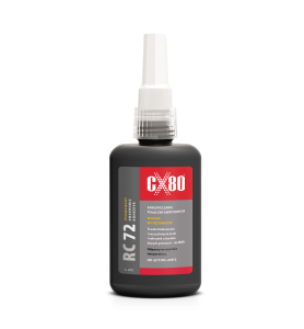 RC72 KLEJ ANAEROBOWY 50ML CZERWONY Klej do zabezpieczania metalowych połączeń gwintowych - karton 10 szt.