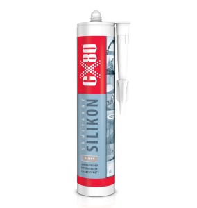 SILIKON SANITARNY 300ml beżowy - karton 24 szt.