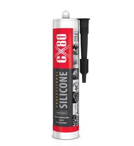 SILIKON PROFESSIONAL 310ML wysokotemperaturowy bezbarwny - karton 24 szt.