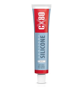 SILIKON SANITARNY 80ml  biały (KARTON ZBIORCZY 20SZT.) - karton 20 szt.