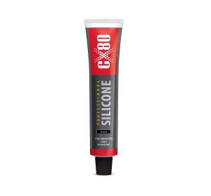SILIKON CZARNY 80ML PROFESSIONAL TUBA (KARTON ZBIORCZY 20SZT.)