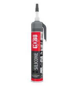 SILIKON CZARNY - EKOLOGICZNY  210G PREMIUM wysokotemperaturowy - karton 12 szt.
