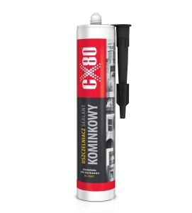 USZCZELNIACZ KOMINKOWY 300ML Ognioodporna masa uszczelniająca - karton 24 szt.