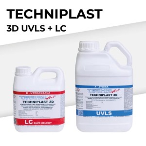 Żywica odlewnicza  do 10cm Techniart  TECHNIPLAST 3D- UVLS + TECHNIPLAST 3D- LC