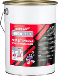 Masa bitumiczna do izolacji fundamentów i klejenia styropianu IZOPLAST® MEGA-TEX 