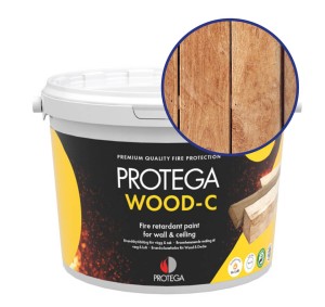  PROTEGA WOOD-C - transparentna farba ogniochronna do drewna